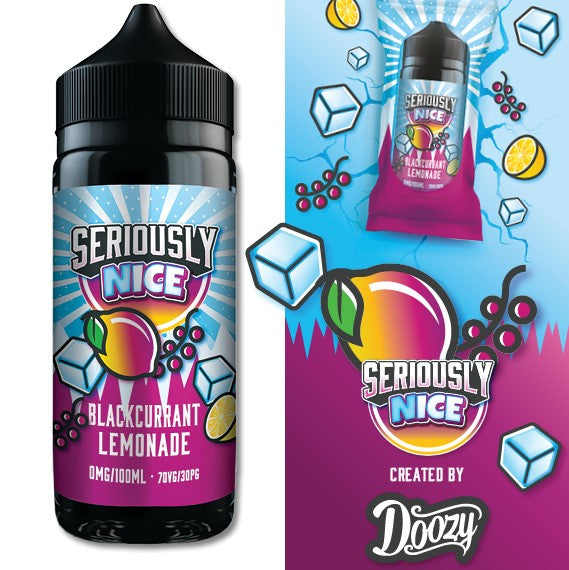 Doozy Seriously Nice Blackcurrant Lemonade 100ml | 2 x 23 | FREE UK Delivery! Vape Hound Ltd Doozy Seriously Nice Blackcurrant Lemonade 100ml | 2 x 23 | FREE UK Delivery! Vape Hound Ltd